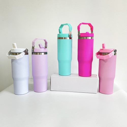 China Warehouse 30oz matte colored sublimation tumbler