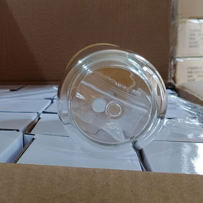 RTS US Warehouse 3oz clear sublimation snow globe mini Cup(bottom with a hole)