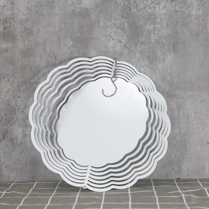 RTS US Warehouse mixed 8 in and 10 in Aluminium sublimation wind spinner