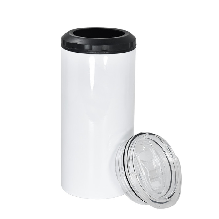 US Warehouse 16 oz 4 in 1 sublimation can cooler with opener