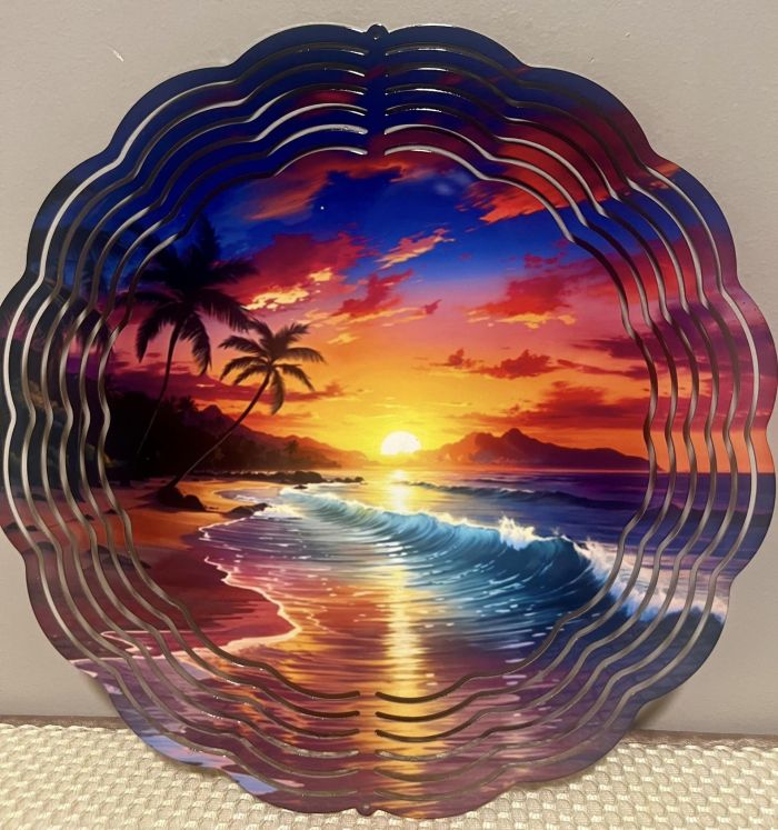 RTS US Warehouse mixed 8 in and 10 in Aluminium sublimation wind spinner