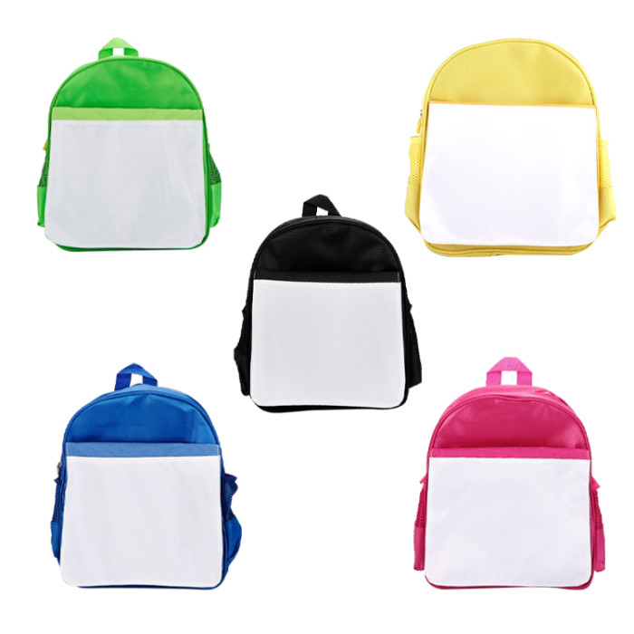 China warehouse sublimation kindergarten backpack