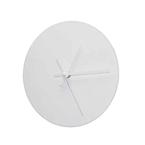 China warehouse Tempered Glass Sublimation clock