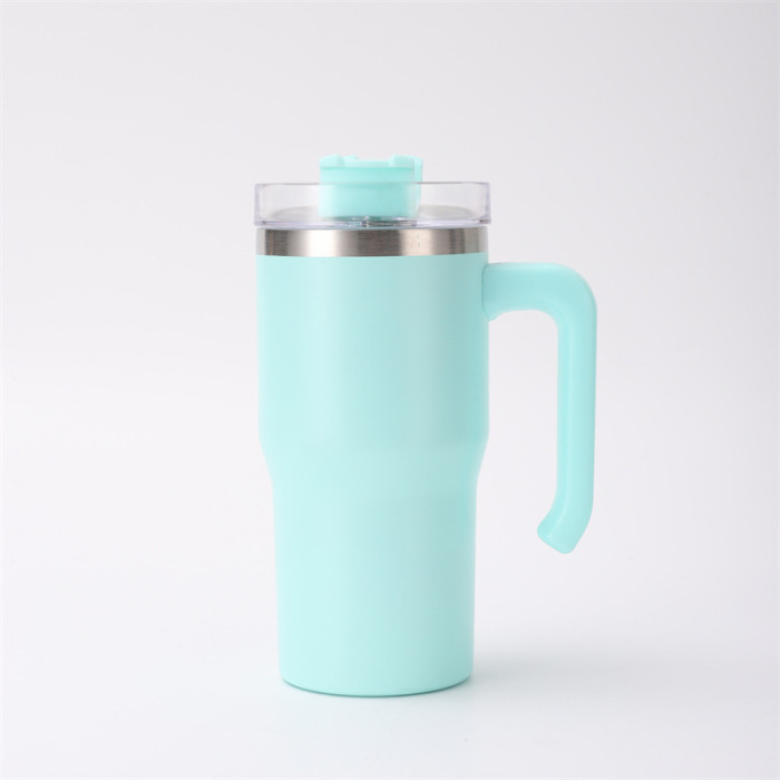China Warehouse 20oz sublimation travel mugs with handle