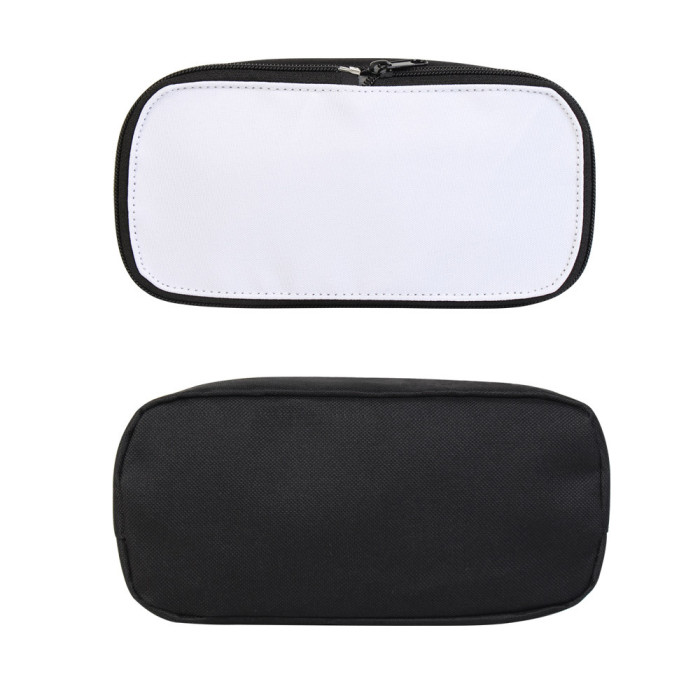 China Warehouse Polyester Sublimation Pencil Bags/Makeup Bags