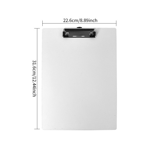 China warehouse MDF Sublimation A4 Clipboard Double Side for Sublimation