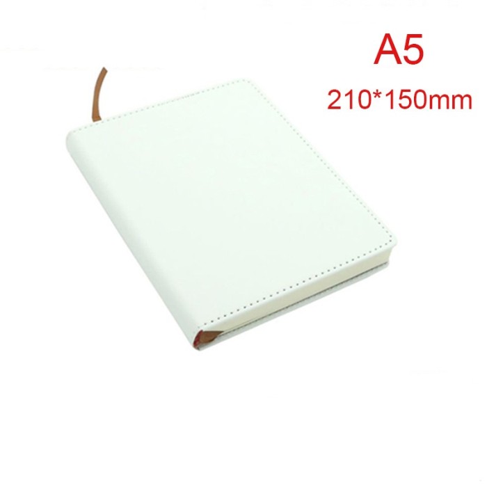 US Warehouse PU Leather Sublimation A5 Journal/Notebooks