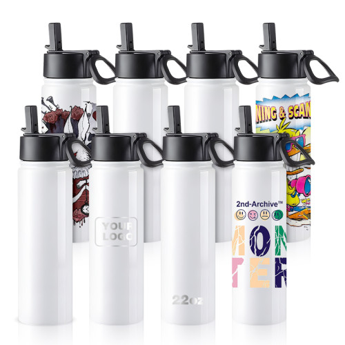 RTS US Warehouse 22oz sublimation sports water bottle
