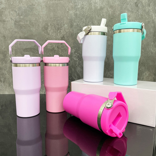China Warehouse 20oz matte colored sublimation tumbler