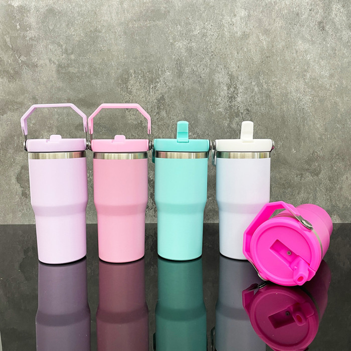 China Warehouse 20oz matte colored sublimation tumbler