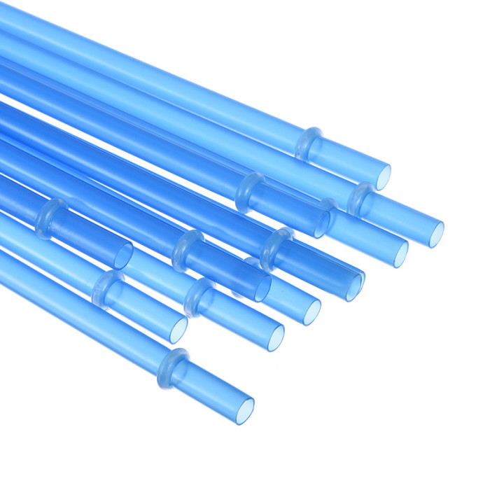 China Warehouse 240 pcs 23cm PP plastic Colorful Reuseable Straws