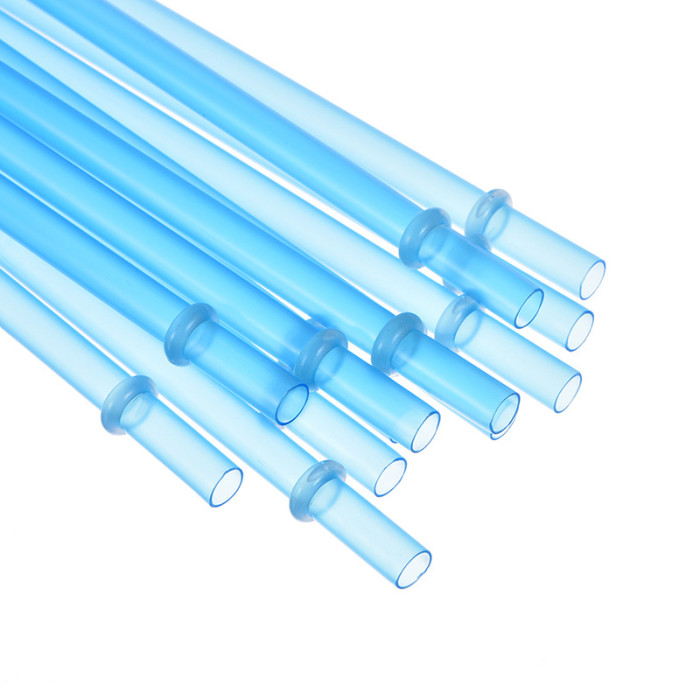 China Warehouse 240 pcs 23cm PP plastic Colorful Reuseable Straws