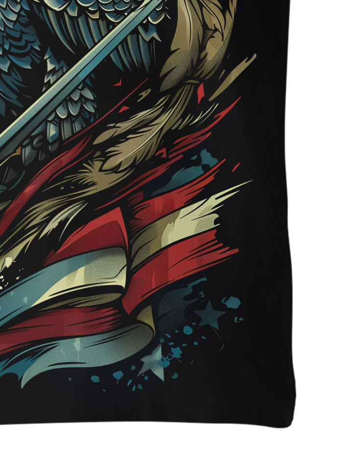 China warehouse 1pcs Polyester T-Shirt,US size