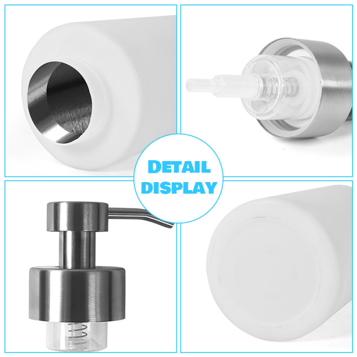 US Warehouse 18oz sublimation Blanks Soap Dispensers
