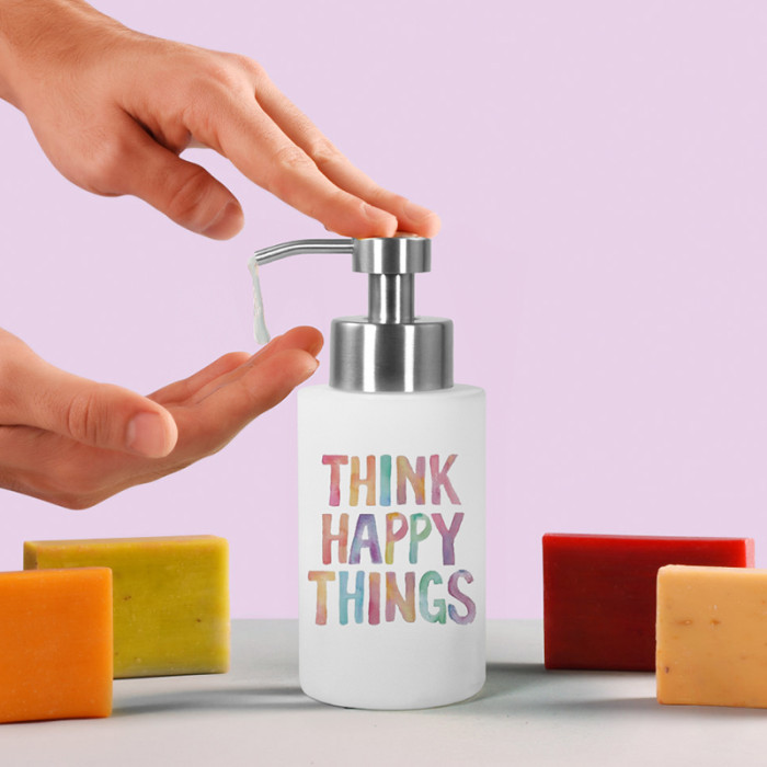 US Warehouse 18oz sublimation Blanks Soap Dispensers