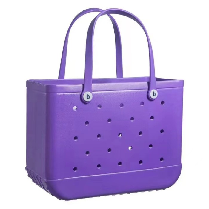 China Warehouse 24pcs Medium Size EVA Beach Bags