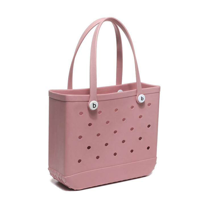 China Warehouse 24pcs Medium Size EVA Beach Bags