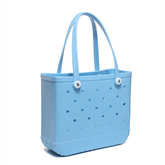 China Warehouse 24pcs Medium Size EVA Beach Bags