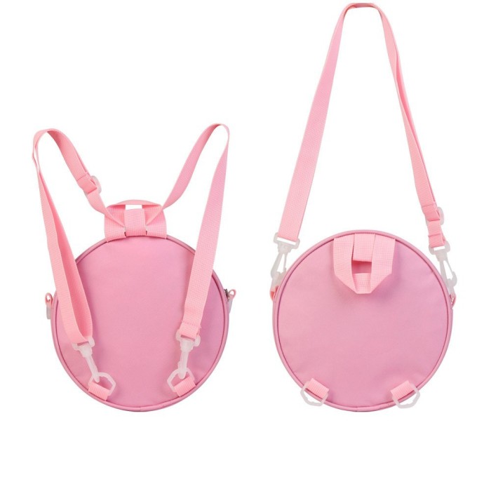 China warehouse Mini Sublimation Round Backpack
