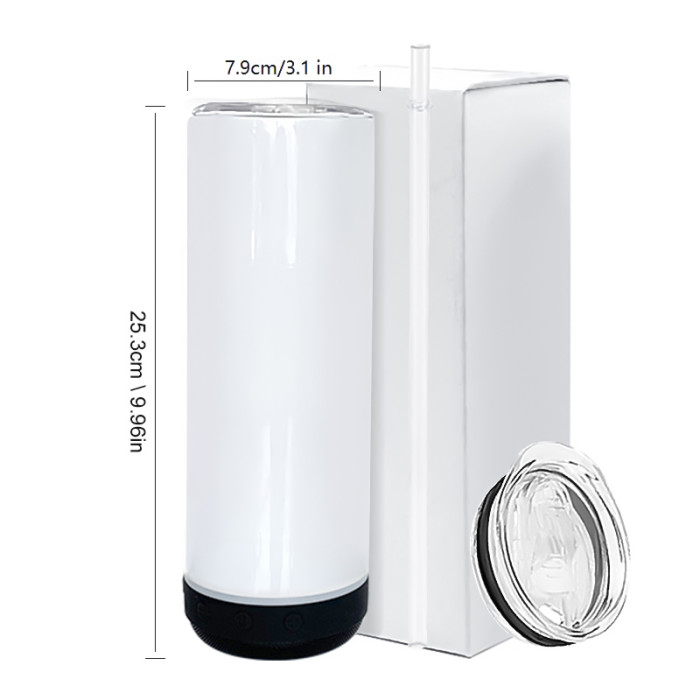 China Warehouse Replacement Clear plastic lids for 20oz speaker tumbler(only lids)