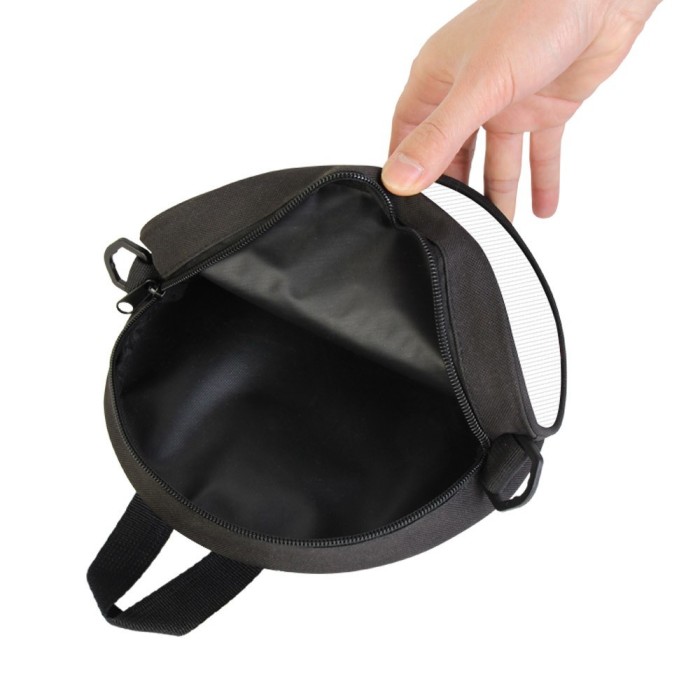 China warehouse Mini Sublimation Round Backpack