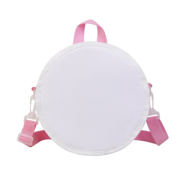 China warehouse Mini Sublimation Round Backpack