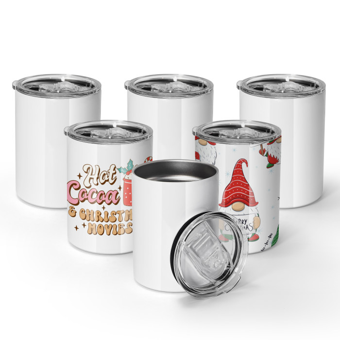 US Warehouse 10oz sublimation low ball,Mug