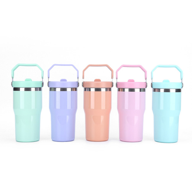 China Warehouse 20oz Glossy Colored Sublimation Tumbler