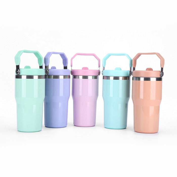 China Warehouse 20oz Glossy Colored Sublimation Tumbler