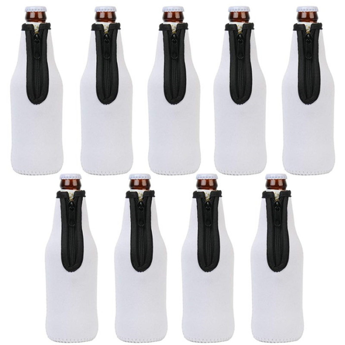 China Warehouse Sublimation Neoprene 330ml Bottle Covers