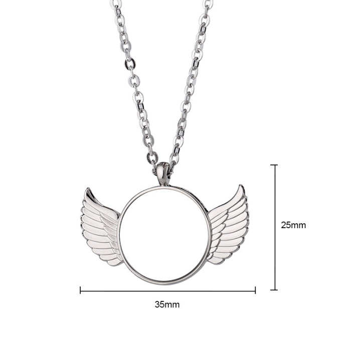 China Warehouse Sublimation Necklace