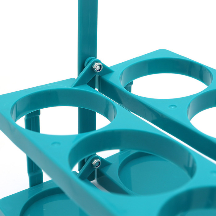China Warehouse PP plastic  Foldable Beer/Cup Rack/Holder