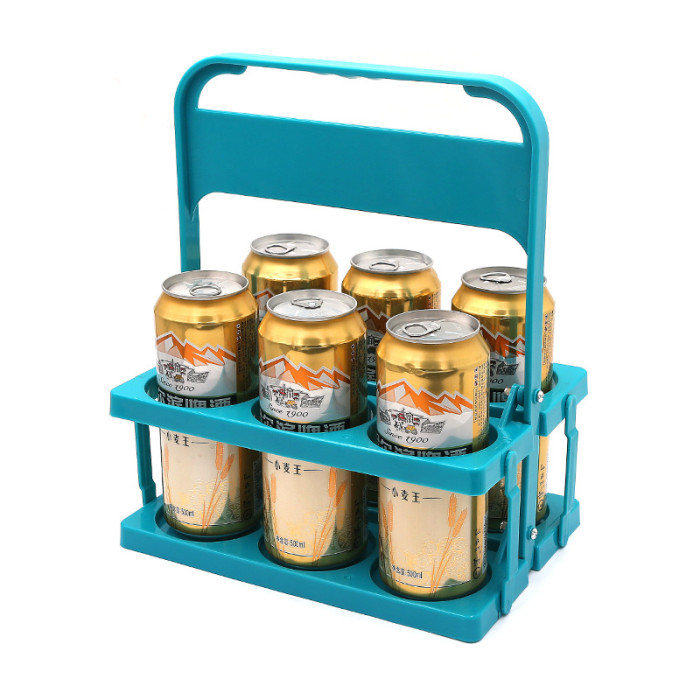 China Warehouse PP plastic  Foldable Beer/Cup Rack/Holder