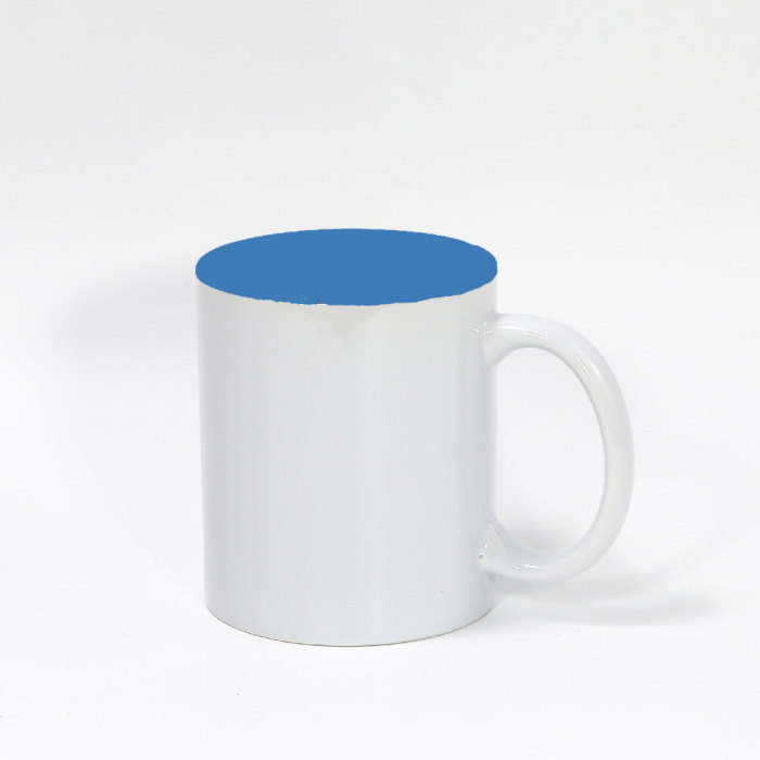 US Warehouse 11oz sublimation ceramic coffee mug with colorful inside