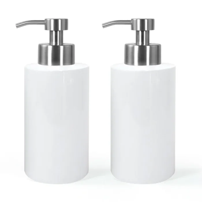US Warehouse 18oz sublimation Blanks Soap Dispensers