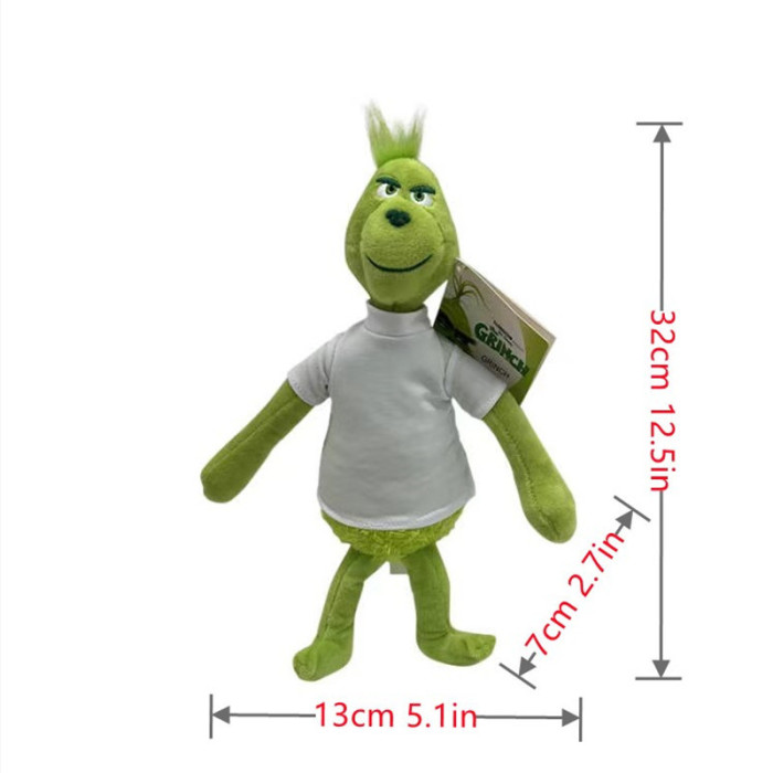 China Warehouse Christmas doll with sublimation shirts