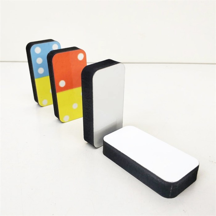 China Warehouse MDF 1*2 inches Sublimation Dominos