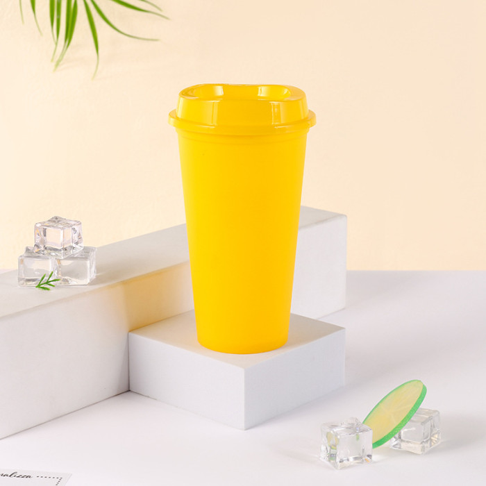 China Warehosue 200pcs 16oz Colored plastic coffee Cup,BPA FREE(Not for sublimation)