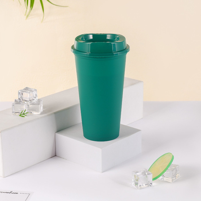 China Warehosue 200pcs 16oz Colored plastic coffee Cup,BPA FREE(Not for sublimation)