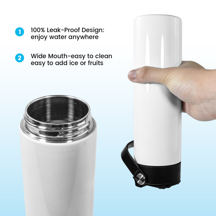 RTS US Warehouse 20oz sublimation water bottle with handle lid