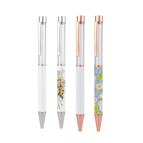 China Warehouse 50pcs Aluminum Sublimation Pen