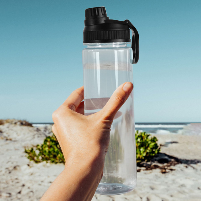 China warehouse 25pcs 30oz clear plastic sports water bottle(Not for sublimation)