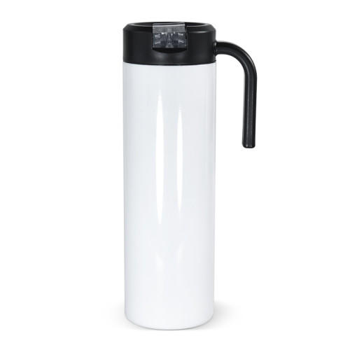 China warehouse 25pcs 20oz sublimation tumblers with handle lids