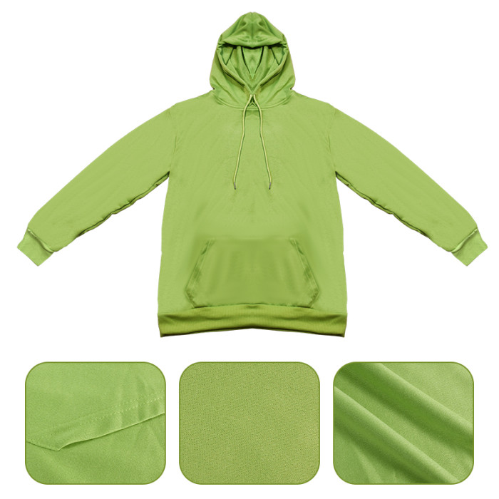 US Warehosue US size Polyster Sublimation Blanks Thin Hoodies
