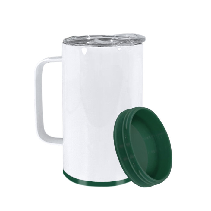 US Warehouse 14oz Sublimation Coffee Mug with Storage Bottom
