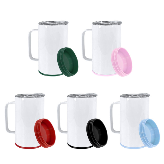 US Warehouse 14oz Sublimation Coffee Mug with Storage Bottom