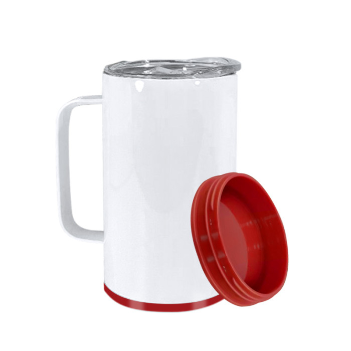 US Warehouse 14oz Sublimation Coffee Mug with Storage Bottom