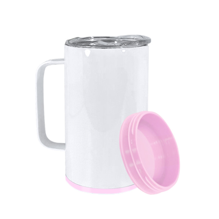 US Warehouse 14oz Sublimation Coffee Mug with Storage Bottom