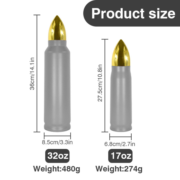 China Warehouse 25/50PCS 17oz Powder Coated Shot Tumbler