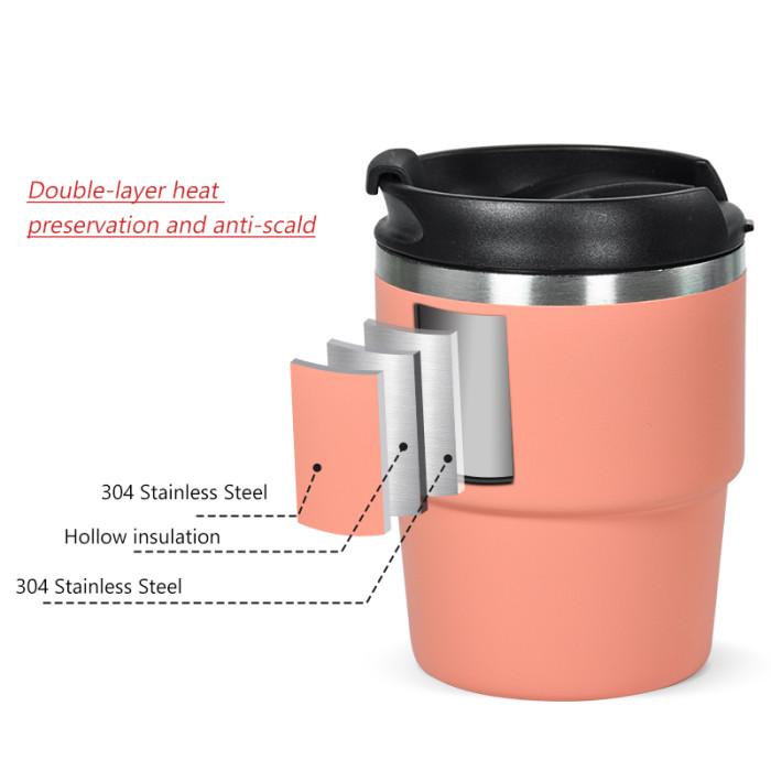 China Warehouse 6oz Powder Coated Coffe Mugs